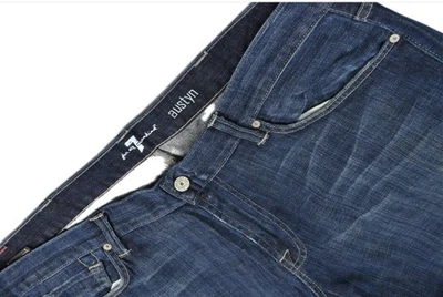 Seven For All Mankind Men's Austyn Cotton Blend Jeans 40 MINT  MADE IN  USA - Image 1 of 4