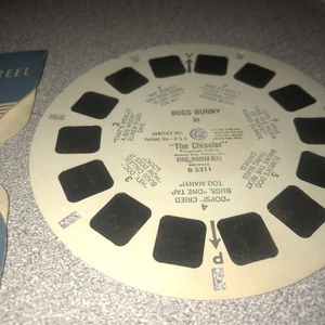 VTG 1959 View Master Reel Bugs Bunny The Chiseler Reel 1 In Sleeve -A73 - Picture 1 of 3