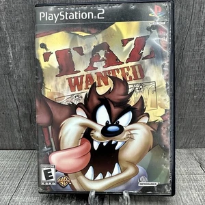 Taz: Wanted Sony PlayStation 2 2002 PS2 CIB komplett mit Handbuch getestet funktioniert! - Bild 1 von 4