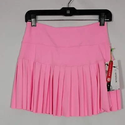 Nuevo con etiquetas Mini Skort Kyodan Rosa Plisado Mujer Talla Pequeña Golf Tenis Pickleball Upf50 Foto 1 de 4