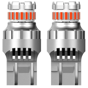 7443 7440 7441 7444 992 LED Rojo Estroboscópico Flash Freno Trasero Luz Estacionamiento Bombillas - Imagen 1 de 12