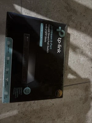 TP-Link T1500G (TL-SG2210P) JetStream 8-Port GB Smart PoE Switch 2 SFP Slots - Image 1 of 3