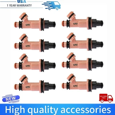 8X Inyector de combustible DENSO 23250-50030 apto para Lexus GS400 GS430 LS400 LS430 SC400 SC430 Foto 1 de 4