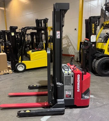2024 Raymond RSS40 4000LB 2 Stage Mast Electric Walkie Stacker 99 Hours - Image 1 of 4
