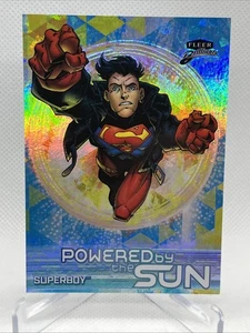 2025 Upper Deck Fleer Brilliants Superman Powered by the Sun #PS-5 Superboy - Foto 1 di 6