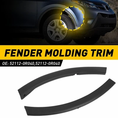 Guardabarros Flare cebado pasajero parte trasera parte delantera para Toyota 2013-2015 RAV4 Foto 1 de 4