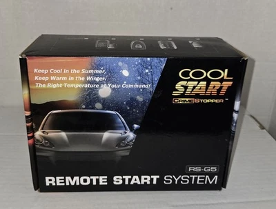 NUEVO Crime Stopper Cool Start RS4-G5 1 vía sistema de arranque remoto con entrada sin llave Foto 1 de 4