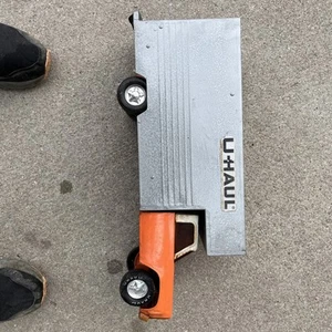 Vintage NYLINT U-HAUL MAXI-MOVER Moving CHEVY Truck Pressed Steel 18" - 19" - Picture 1 of 8