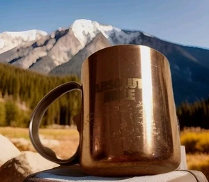 Absolut Mule Vodka Copper Metal Cup Mug Moscow - Picture 1 of 13