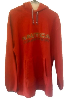 Pulôver com capuz masculino NAUTICA COMPETITION excelente estado tamanho GG - Imagem 1 de 4