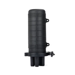 Outdoor Fiber Optic Joint Box 24 Core FTTH Splice Closure Fiber Junction Enclosu - Afbeelding 1 van 14