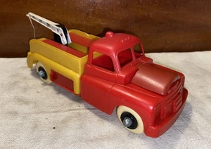 Vintage 1950s Plastic 9” Marx Fix-All Wrecker Truck Toy - Damaged - Parts/Repair - Picture 1 of 16