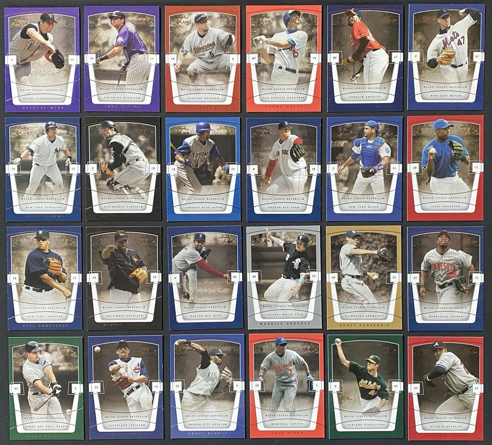 2004 Flair - Baseball Cards - Complete Your Set - You U Pick - Image 1 of 1