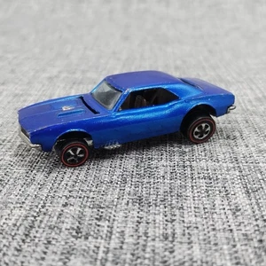 Hot Wheels Redline CUSTOM CAMARO Medium Blue US Dark Interior. Original Sweet 16 - Picture 1 of 15