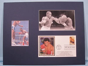 Sugar Ray Leonard defeats Marvin Hagler & First Day Cover honoring Joe Louis - Picture 1 of 2