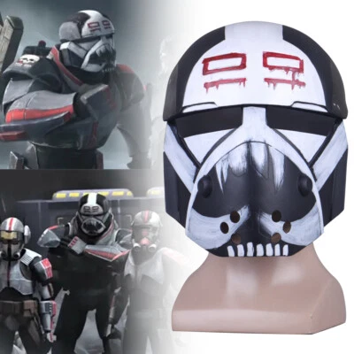 Cosplay Star Wars Helmet The Bad Batch Wrecker Adult Hard PVC Helmet Fancy Props - Image 1 of 4