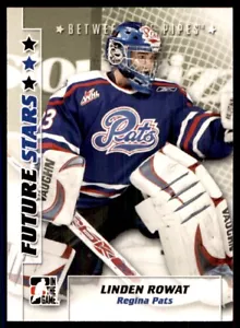 2007-08 In The Game Between the Pipes Linden Rowat Regina Pats #35 - Picture 1 of 2