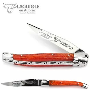 Laguiole en Aubrac Taschenmesser L0210F2IF 10 cm Damen-Messer Griff "Feu d'art" - Bild 1 von 7