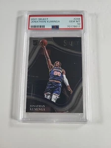 2021 Panini Select Jonathan Kuminga #246 PSA 10 - Picture 1 of 2