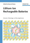 Kazunori Ozawa Lithium Ion Rechargeable Batteries (Gebundene Ausgabe)
