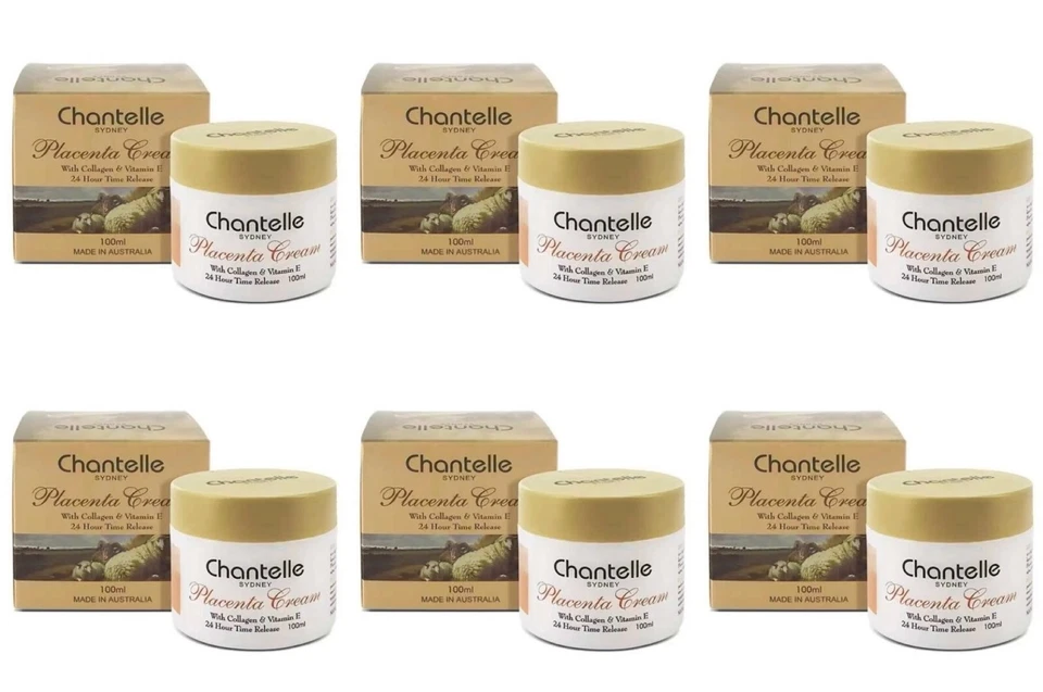 Chantelle Placenta Cream With Collagen & Vitamin E 100ml