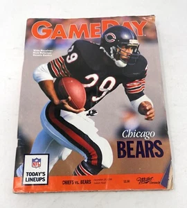 1990 Chicago Bears GameDay Chiefs Magazin - Bild 1 von 2