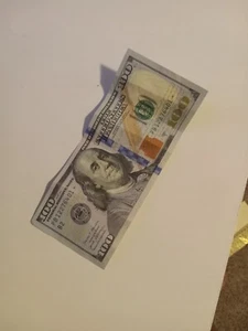 $100 CASH (1) One Hundred Dollar Bill United States note USD - Picture 1 of 1