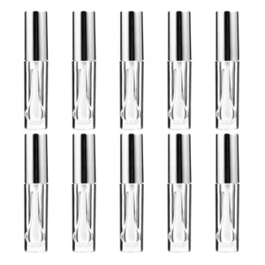 10 Pcs Lip Gloss Container Kosmetische Behälter Lip Gloss Rohre Lip Balm Dosen - Bild 1 von 12