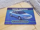 Austin Montego Owners Manual 1984