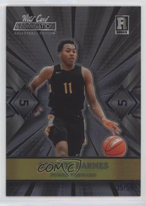 2021-22 Wild Card Alumination Blue Foil 5 Stripe /50 Scottie Barnes Rookie RC