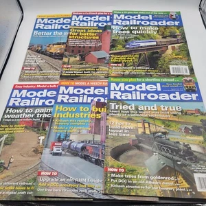 Model Railroader Magazine LOT of 6 ISSUES from 2014 for Model Trains - Picture 1 of 13