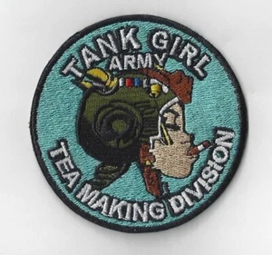 TANK GIRL IRON ON PATCH BUY 2 WE SEND THREE OF THESE - Foto 1 di 1