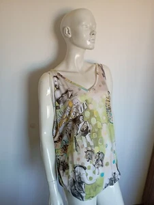 GALLIANO short sleeve oversize top blouse size S - Picture 1 of 12