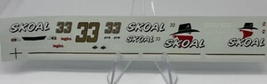 HO Scale Slot Car Skoal Water Slide Decal, Silk Screen w/ White NOT A COPY - NEW - Picture 1 of 1