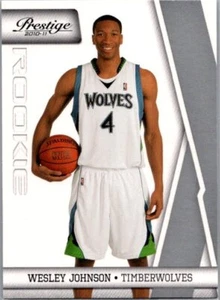 2010-11 Panini Prestige #154 Wesley Johnson Draft Picks Light Blue #/999 - Picture 1 of 2