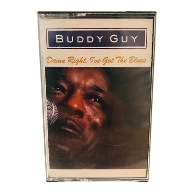 Buddy Guy Damn Right I've Got Blues 1991  Audio Cassette Silvertone 1462-4-J - Image 1 of 4