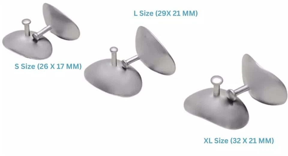 Protector ocular corneal reutilizable protector ocular láser oftalmología oftálmica Foto 1 de 1