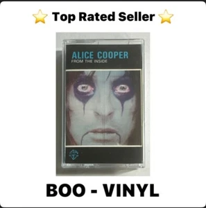 Alice Cooper From The Inside Cassette Tape Album - Ultra Rare EX / EX Condition - Imagen 1 de 7