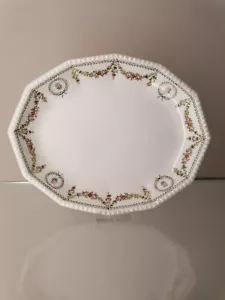 Nymphenburg miska perłowa feston entw. Dominik Auliczek 1. Wahl 22,5 x 18cm - Zdjęcie 1 z 12