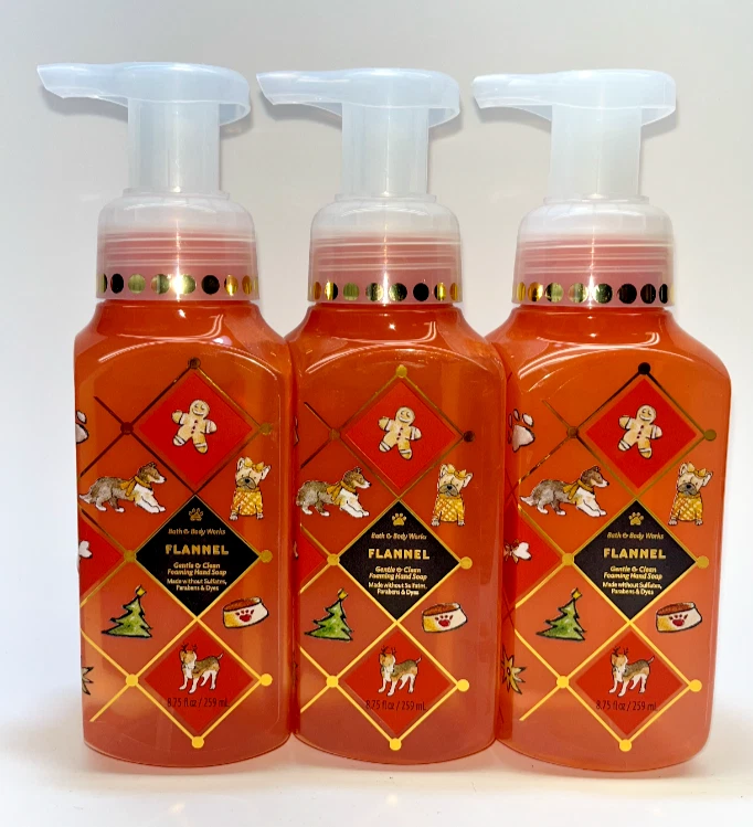 3 Flannel Gentle Foaming Hand Soap Bath & Body Works 8.75 fl oz - Image 1 of 1