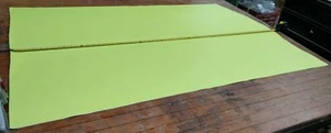 Flourecent Yellow Chrome Tan Butt Split Leather 0.9mm Thick LOT 2063 - Picture 1 of 9