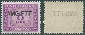 1949-54 TRIESTE A SEGNATASSE 8 LIRE DECALCO MNH ** - RE11-10 - Imagen 1 de 1
