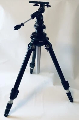 Bilora Profi Stativ mit Gitzo 3-Wege-Schwenkkopf schwere Ausführung Foto/Video - Bild 1 von 4