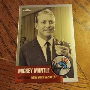 Mickey Mantle 2007 Topps Chrome Mickey Mantle Story Card# MMS-26 Insert - Picture 1 of 3