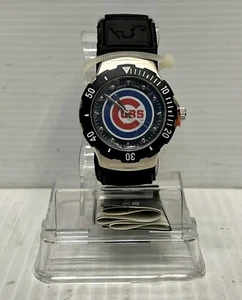 Chicago Cubs MLB Starter Men's Watch - Men's Black Watch - Chicago Cubs Watch - Picture 1 of 4