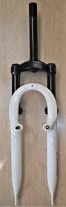 ELEMENT 24" WHITE BICYCLE SUSPENSION FORK BIKE PARTS 513 - Picture 1 of 6