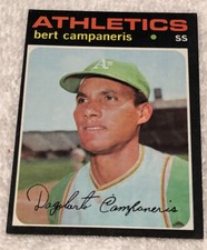 1971 Topps  #440 Bert Campaneris Oakland Athletics Shortstop