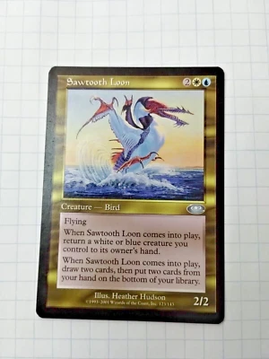 MTG Sawtooth Loon Planeshift 123/143 Regular Uncommon - Bit of Wear - One Corner - Image 1 of 3