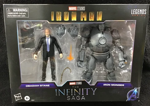 HASBRO MARVEL LEGENDS OBIDIAH STANE AND IRON MONGER DELUXE MISB Cover