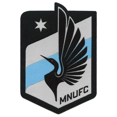Minnesota United FC Soccer Team Crest Pro-Weave Jersey MLS Futball Patch Cover